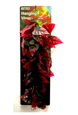 Penn-Plax Penn-Plax Reptology Plastic Hanging Vines for Reptiles – 12” Length – Green & Red