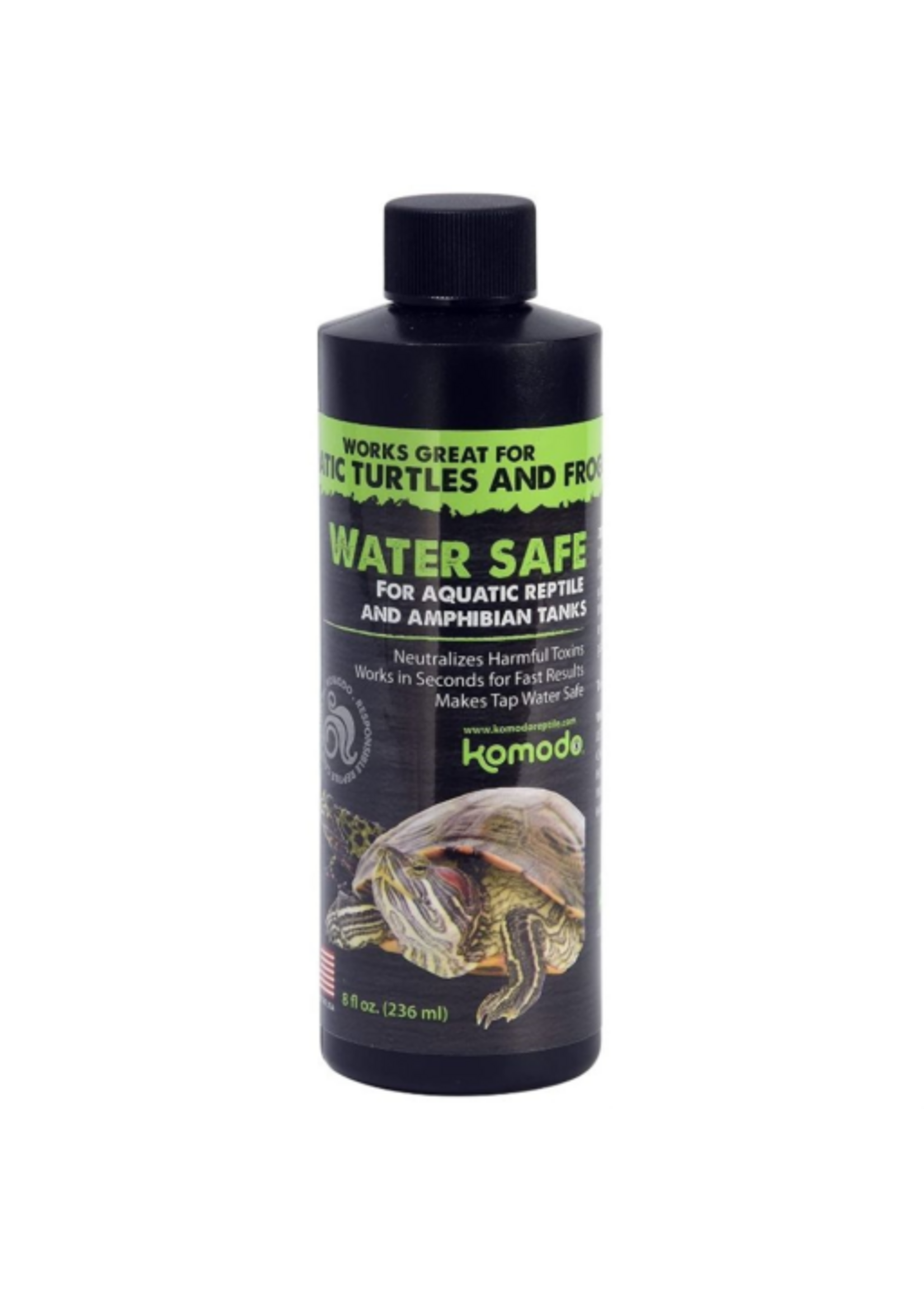Komodo Komodo Aquatic Reptile and Amphibian Water Conditioner - 8 Oz