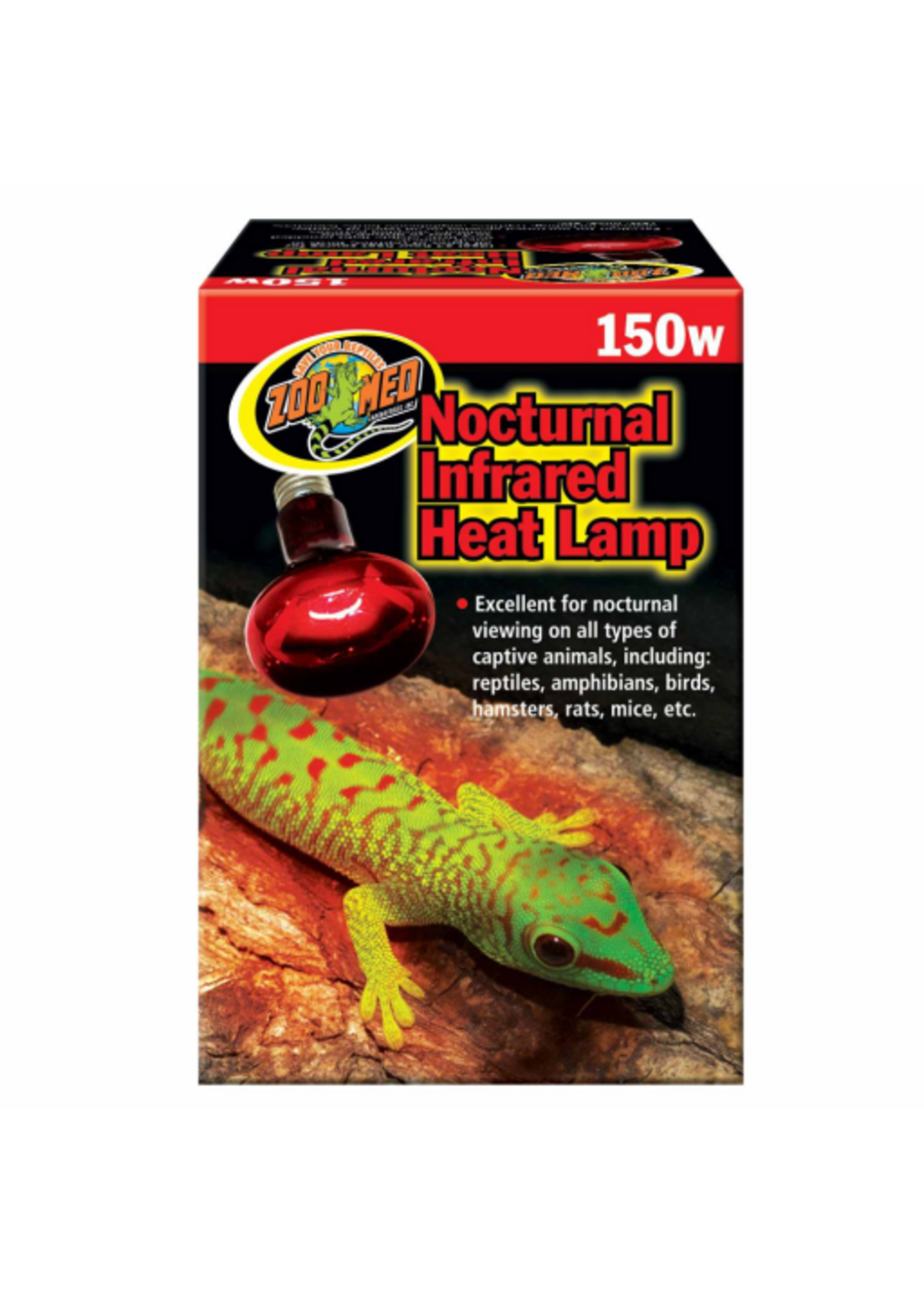 Zoo Med Zoo Med Nocturnal Infrared Heat Lamp - 150 Watt
