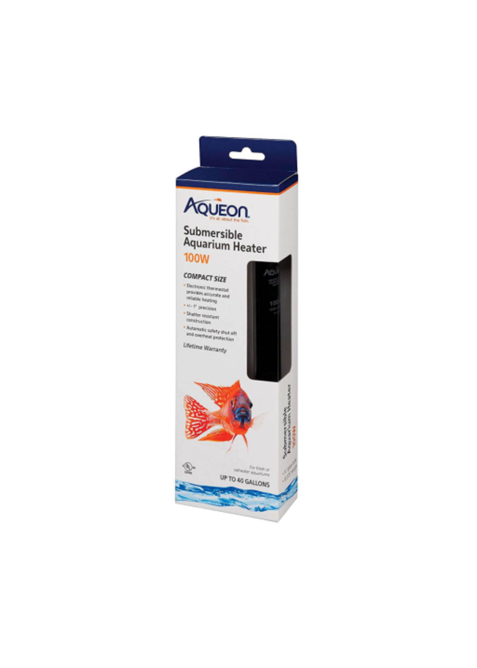 Aqueon AQUEON SUBMERSIBLE AQUARIUM HEATER 100 WATT