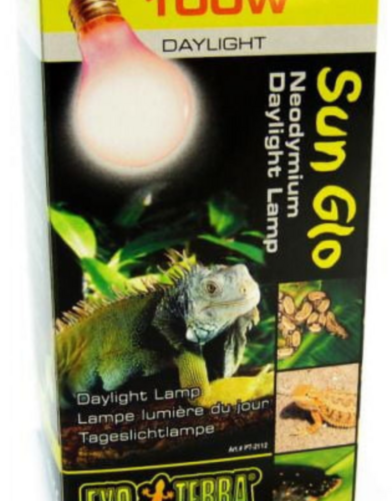 Exo Terra Exo Terra Daytime Heat Lamp Sun Glo Daylight Reptile Bulb 100 Watts