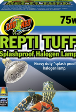 Zoo Med Zoo Med Repti Turtle Tuff Splashproof Halogen Lamp  75W Heavy Duty Basking Lamp