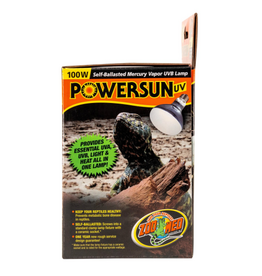 Zoo Med Zoo Med 100 Watt Powersun UV Self-Ballasted Mercury Vapor Lamp