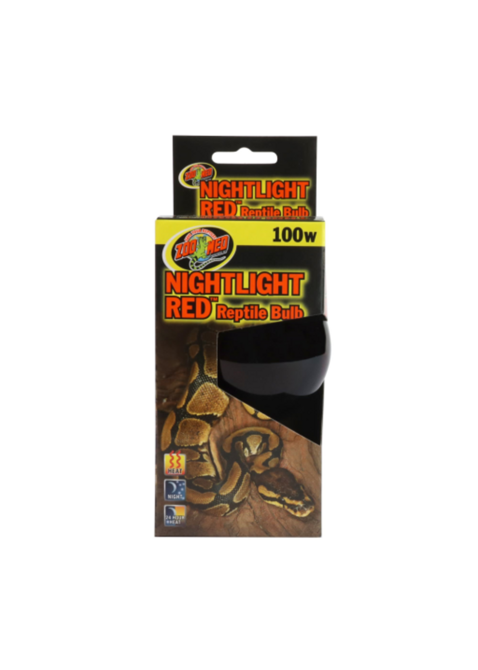 Zoo Med Zoo Med Nightlight Red Reptile Bulb - 100 Watt