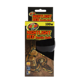 Zoo Med Zoo Med Nightlight Red 100 Watts Reptile Bulb