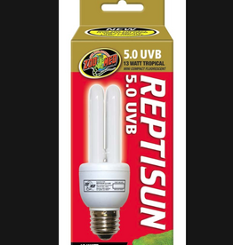 Zoo Med Zoo Med ReptiSun 5.0 UVB Tropical Mini Compact Fluorescent 13W