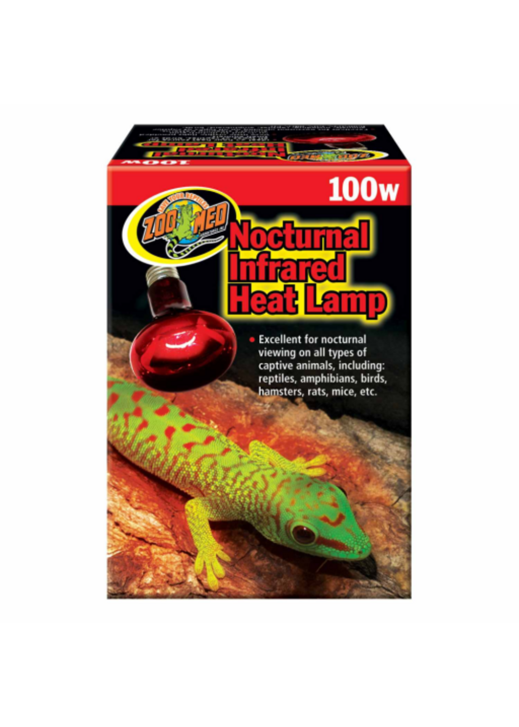 Zoo Med Zoo Med Nocturnal Infrared Heat Lamp - 100 Watt