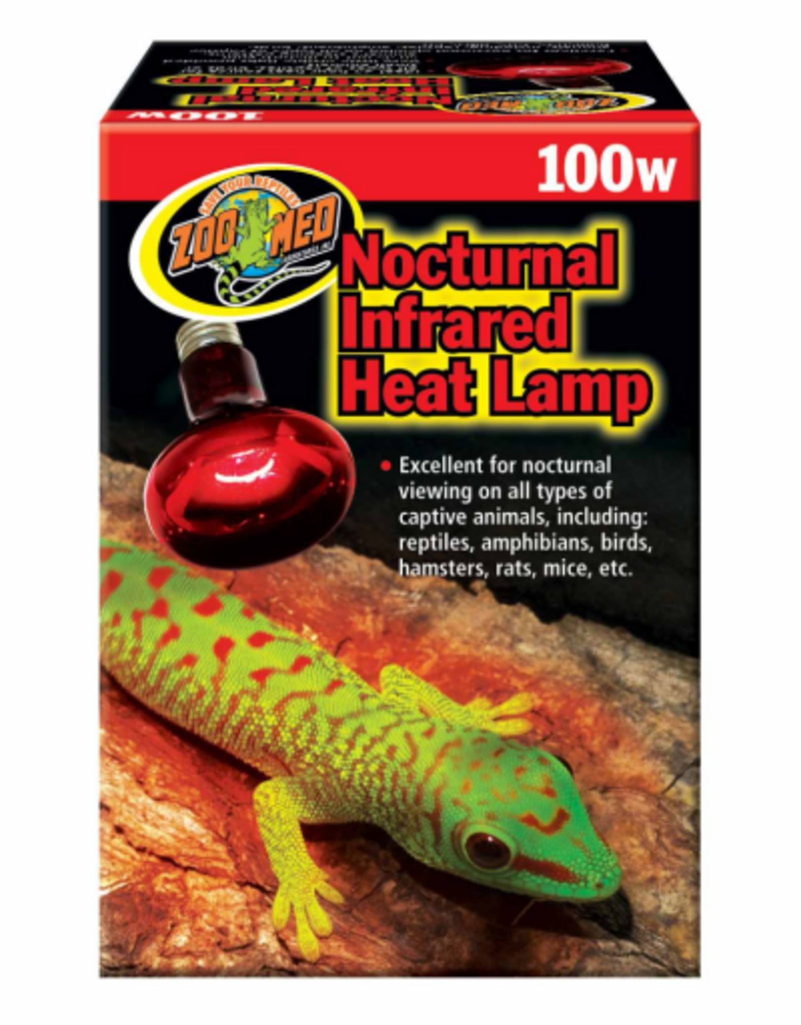Zoo Med Zoo Med Nocturnal Infrared Heat Lamp 100 Watts
