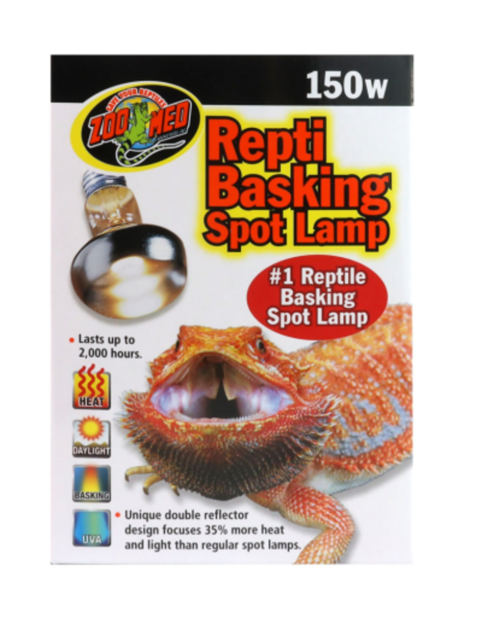 Zoo Med Zoo Med Repti Basking Spot Lamp 150 Watt for Reptiles