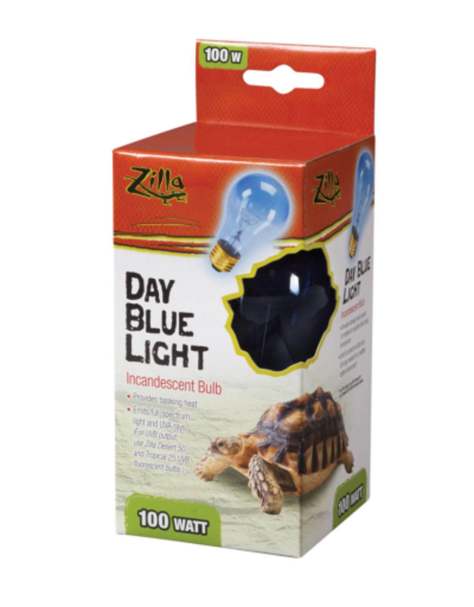 Zilla Zilla Day Blue Incandescent Bulb for Reptile Habitat 100 Watts