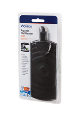 Aqueon Aqueon Submersible Aquatic Flat Heater  Up to 10 Gallons  Black  15 Watts