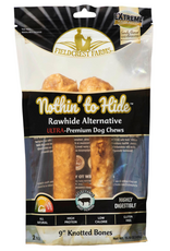 Fieldcrest Farms Fieldcrest Farms Nothin' to Hide Ultra Knotted Beef Bone Dog Chews - 9 in. - 2 Pack