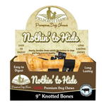 Fieldcrest Farms Fieldcrest Farms Nothin' to Hide Ultra Knotted Dog Chew - Beef - 9 in. Single
