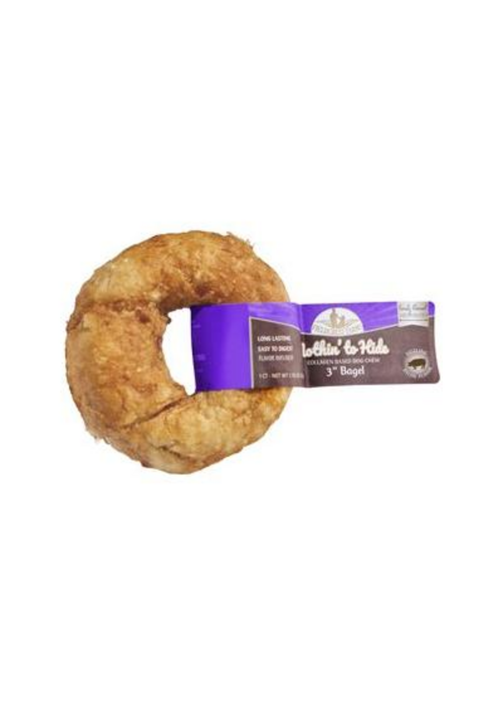 Fieldcrest Farms Fieldcrest Farms Nothin' to Hide Bacon Bagel Dog Chew - 3 in. Single