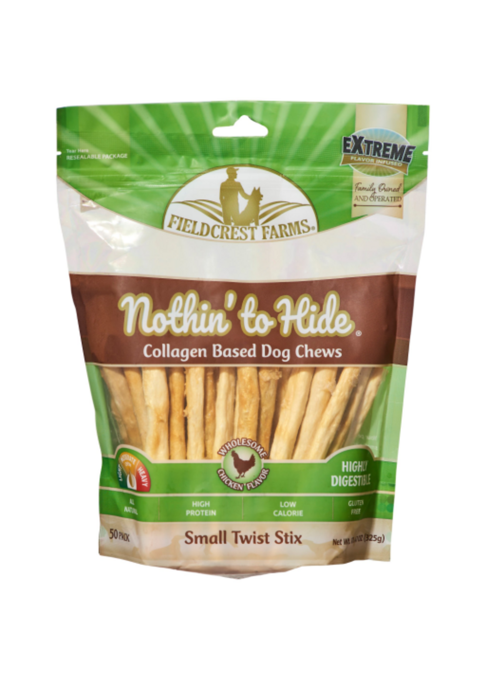 Fieldcrest Farms Fieldcrest Farms Nothin' To Hide Chicken Sticks Dog Chews - 6 in. - 50 Pack