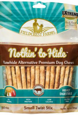 Fieldcrest Farms Fieldcrest Farms Nothin' To Hide Beef Twist Stix Dog Chews - 50 Pack