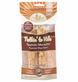 Fieldcrest Farms Fieldcrest Farms Nothin' to Hide Peanut Butter Rolls Dog Chews - 5 in 2 Pack