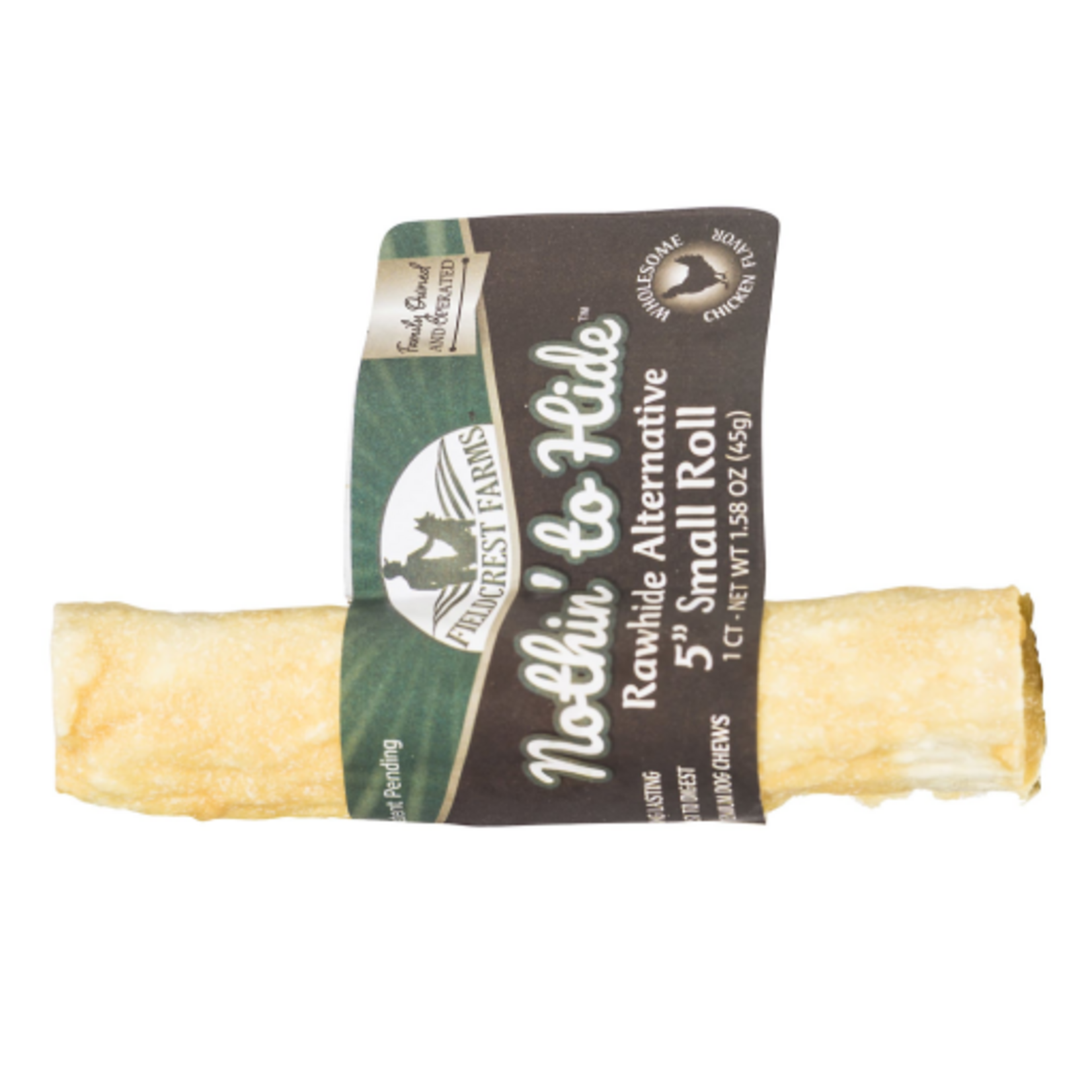 Fieldcrest Farms Fieldcrest Farms Nothin' to Hide Chicken Roll Dog Chew - 5 in. Single