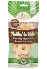 Fieldcrest Farms Fieldcrest Farms Nothin' to Hide Chicken Rings & Bones Dog Chews - 3 Pack