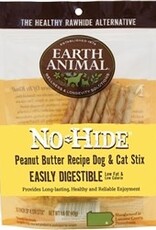 Earth Animal EARTH ANIMAL DOG NO-HIDE PEANUT BUTTER STIX 10 PACK