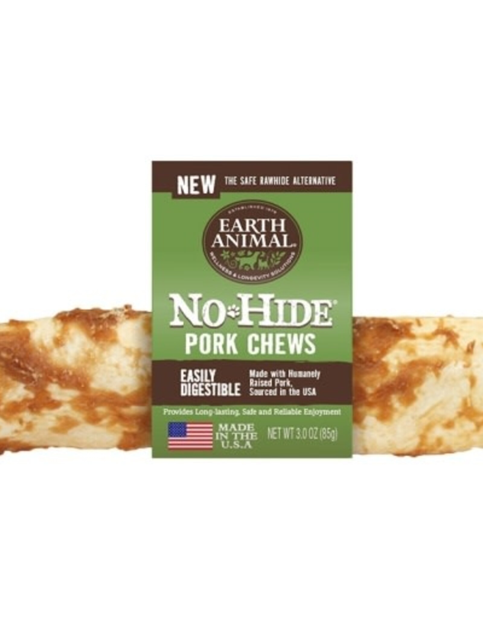 Earth Animal EARTH ANIMAL DOG NO-HIDE PORK MEDIUM