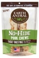 Earth Animal EARTH ANIMAL DOG NO-HIDE PORK MEDIUM 2 PACK