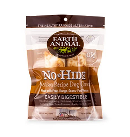 Earth Animal EARTH ANIMAL DOG NO-HIDE VENISON SMALL 2 PACK
