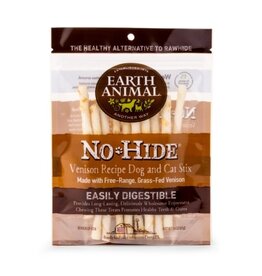Earth Animal EARTH ANIMAL DOG NO-HIDE VENISON STIX 10 PACK