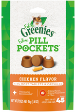 Greenies Greenies Feline Pill Pockets Cat Treats Chicken Flavor - 1.6 oz