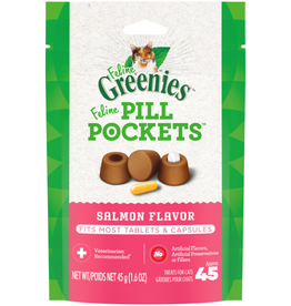Greenies Greenies Pill Pockets Salmon Flavor Cat Treats - 1.6 oz
