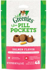 Greenies Greenies Pill Pockets Salmon Flavor Cat Treats - 1.6 oz