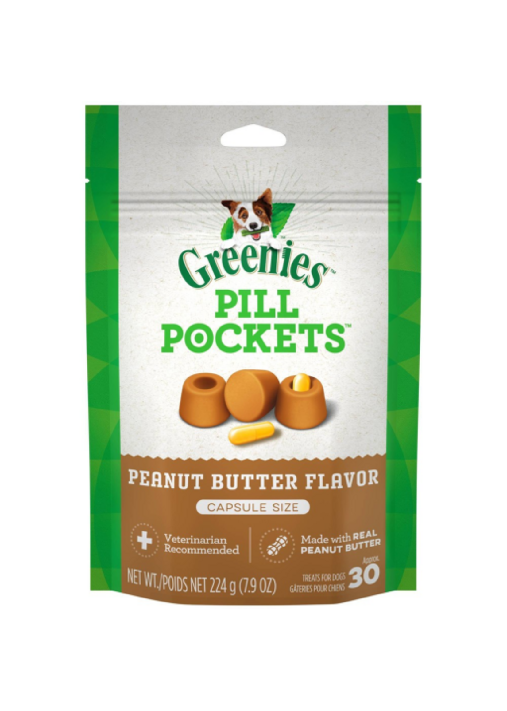 Greenies GREENIES PILL POCKET PEANUT BUTTER CAPSULE 7.9OZ