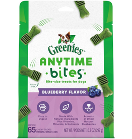Greenies Greenies Anytime Bites Blueberry Flavor Adult Dog Treats - 10.3oz/65ct