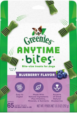 Greenies Greenies Anytime Bites Blueberry Flavor Adult Dog Treats - 10.3oz/65ct