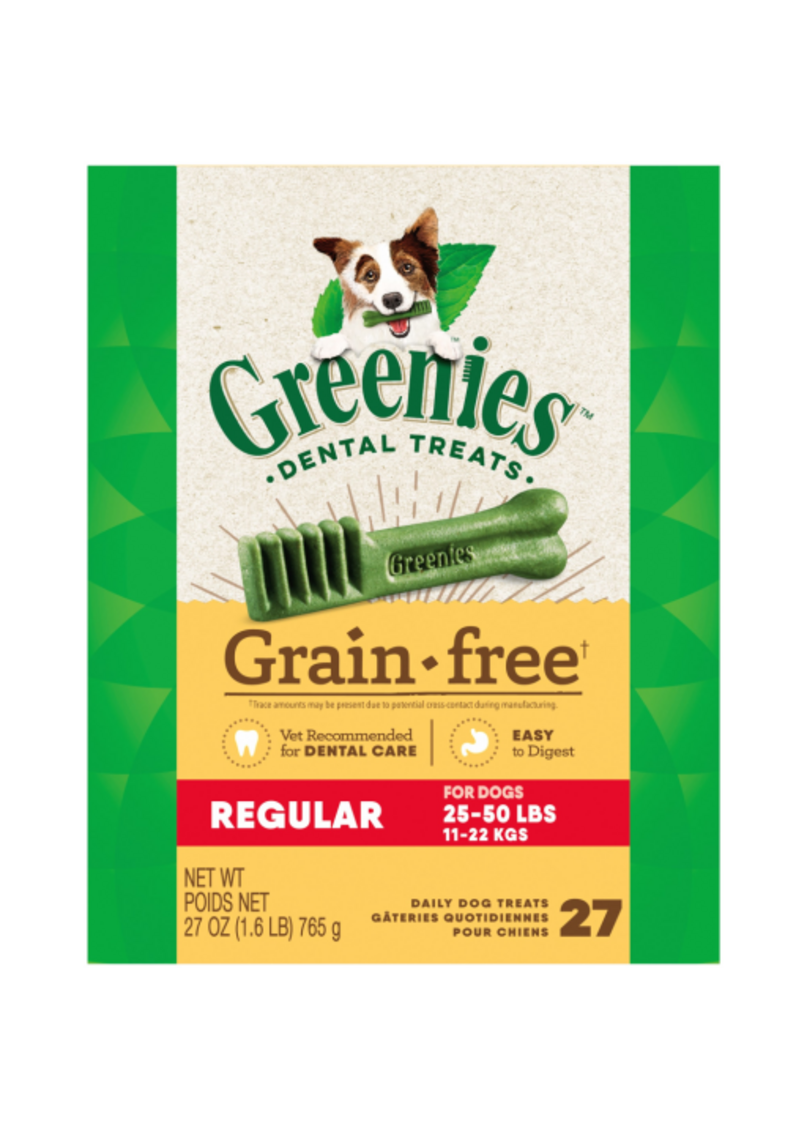 Greenies GREENIES GRAIN FREE REGULAR 27CT (27OZ)