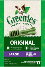 Greenies Greenies Original Large Natural Dental Care Dog Treats 27 oz Pack (17 Treats)