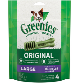 Greenies Greenies Original Large Natural Dental Treats for Dogs 6 oz Pack (4 Treats)
