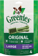 Greenies Greenies Original Large Natural Dental Treats for Dogs 6 oz Pack (4 Treats)