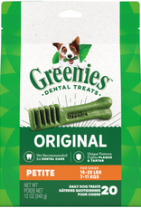 Greenies Greenies Original Petite Natural Dental Care Dog Treats 12 Oz Pack (20 Treats)