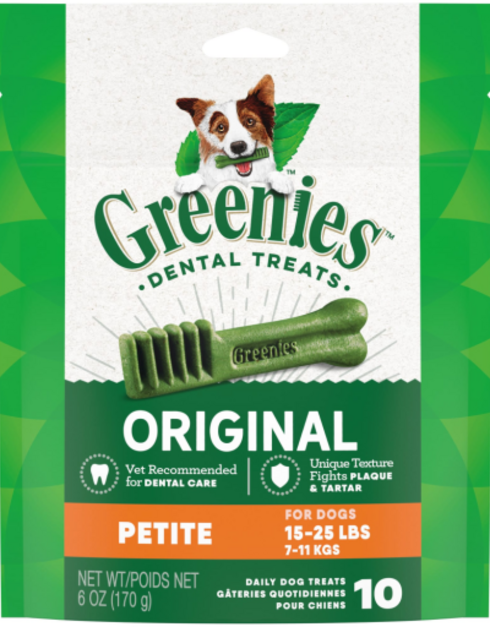 Greenies Greenies Original Petite Natural Dental Treats for Dogs - 6oz Pack