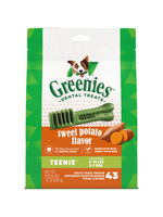 Greenies Greenies Teenie Natural Dog Dental Treats Sweet Potato Flavor 12 oz. Pack (43 Treats)