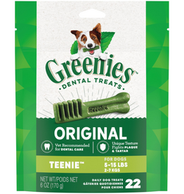 Greenies Greenies Original Teenie Natural Dental Care Dog Treats 6 oz Pack (22 Treats)