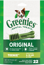 Greenies Greenies Original Teenie Natural Dental Care Dog Treats 6 oz Pack (22 Treats)
