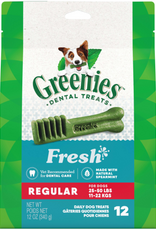 Greenies Greenies Dog Dental Treats Fresh 12 oz 12 ct Regular