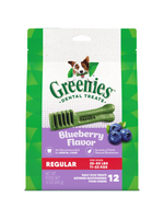 Greenies Greenies Regular Natural Dental Dog Treats  Blueberry Flavor  12 oz. Pack (12 Count)
