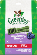 Greenies Greenies Regular Natural Dental Dog Treats  Blueberry Flavor  12 oz. Pack (12 Count)