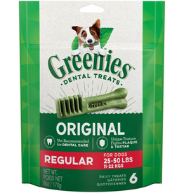 Greenies Greenies Original Regular Natural Dental Care Dog Treats 6 oz Pack (6 Treats)