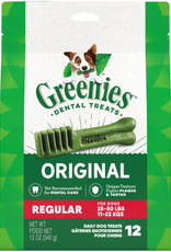 Greenies Greenies Original Regular Natural Dental Care Dog Treats - 12oz (12 Count)