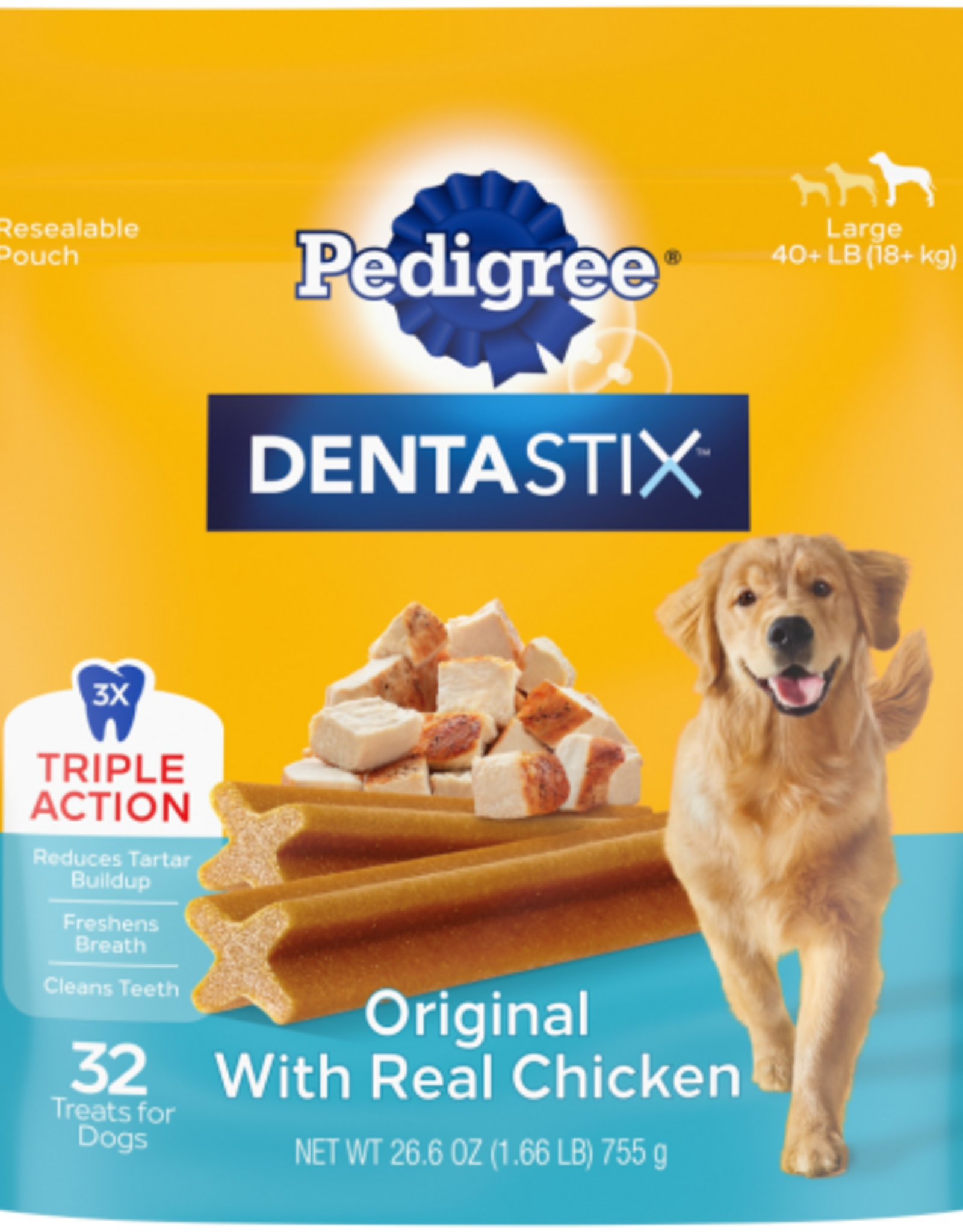 Pedigree PEDIGREE DENTASTIX ORIGINAL LARGE 32PK