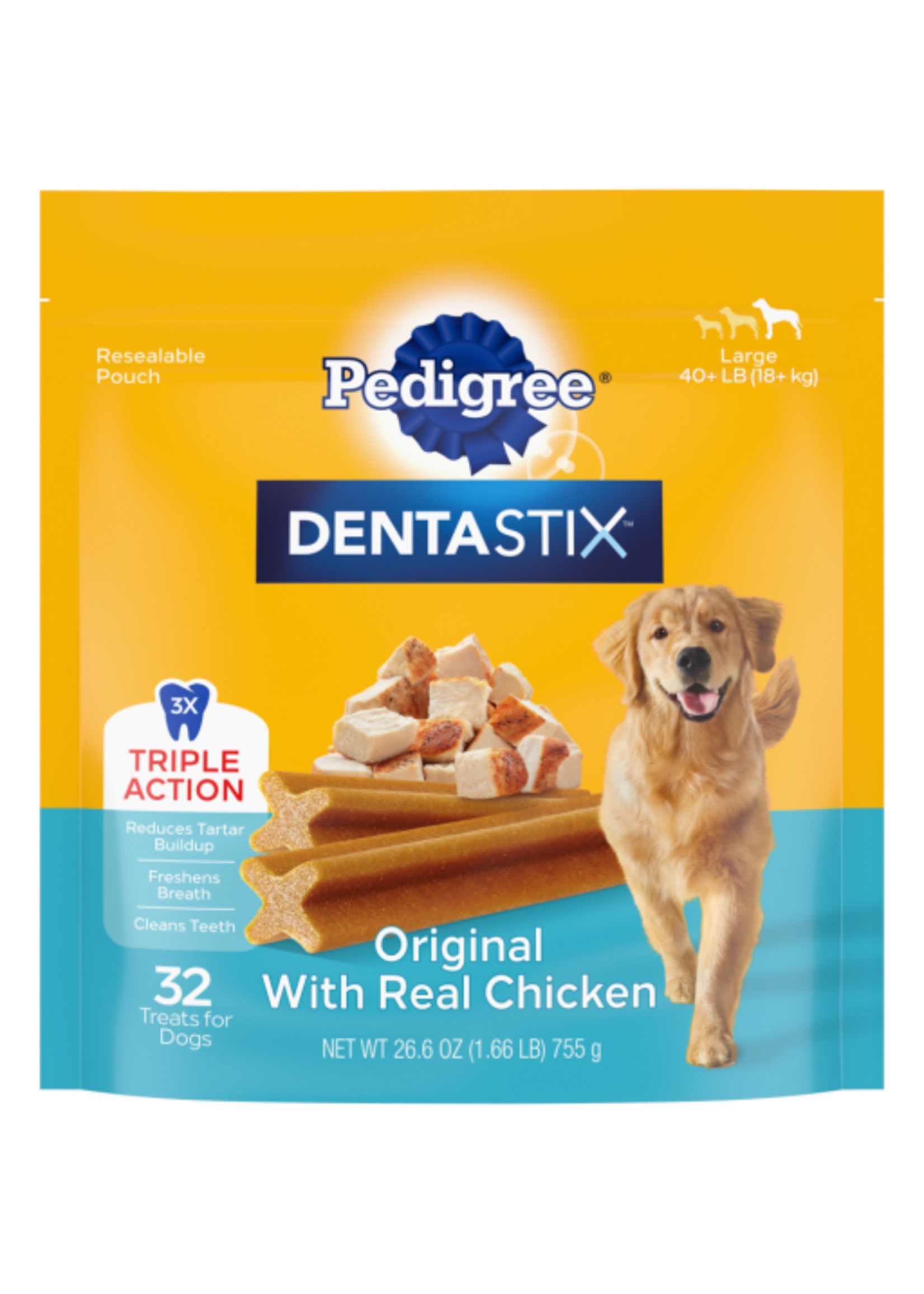 Pedigree PEDIGREE DENTASTIX ORIGINAL LARGE 32PK